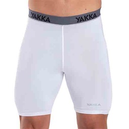 [YAK143] CALZA CORTA HOMBRE BLANCA XL YAKKA (1001)