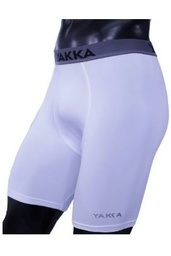 [YAK143] CALZA CORTA HOMBRE BLANCA XL YAKKA (1001)