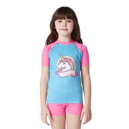 [YAK396] REMERA FILTRO UV NIÑO UNICORNIO M/CORTA TALLE 1 YAKKA (4021)