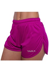 [YAK559] SHORT RUNNING UNISEX FUCSIA TALLE S YAKKA (4009)