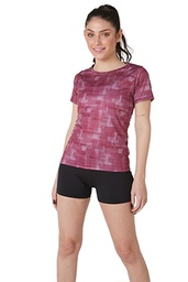 [YAK652] REMERA RUNNING MUJER TAYLOR BORDO TALLE S YAKKA (4028)(4026)