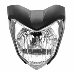 [PVC274] FAROL OPTICA DELANTERO YAMAHA FZ16 COMPLETO C/EMBELLECEDOR Y CACHAS LATERALES PLASTICA VC (1105)