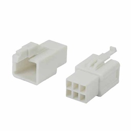 [PVC291] FICHA HEMBRA 6 TERMINALES PLASTICA VC (775)