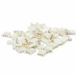 [PVC296] FICHA MACHO 3 TERMINALES PLASTICA VC (878)
