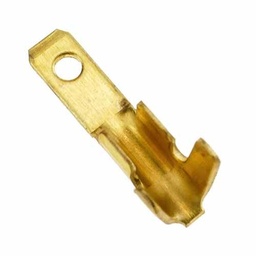[PVC282] TERMINAL MACHO (ANCHO 2,8mm) BRONCE X 100 U. PLASTICA VC (701)