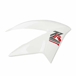[C100014] CACHA LATERAL TANQUE ZANELLA ZR150/200/250 BLANCO LADO DERECHO MTC