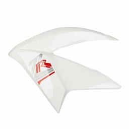 [C100015] CACHA LATERAL TANQUE ZANELLA ZR150/200/250 BLANCO LADO IZQUIERDO  MTC