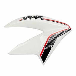 [C82507] CACHA LATERAL TANQUE CORVEN TRIAX R3 150 200 250 BLANCO LADO DERECHO MTC