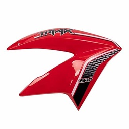 [C82511] CACHA LATERAL TANQUE CORVEN TRIAX R3 150 200 250 ROJO LADO DERECHO MTC