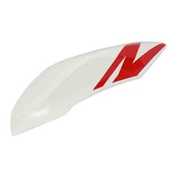 [MTC0461] CACHA TANQUE SUPERIOR HONDA XR190L BLANCA LADO DERECHO MTC