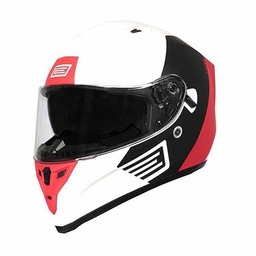 [ORI030] CASCO H128 STRADA LAYER MATT RED/BLACK/WHITE L ORIGINE