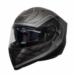 [ORI039] CASCO H128 STRADA LINESTYLE BLACK TITANIUM L ORIGINE
