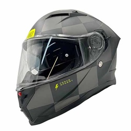 [ORI058] CASCO H153 FORCE SPEEDY GLOSS FLUO YELLOW/BLACK M ORIGINE